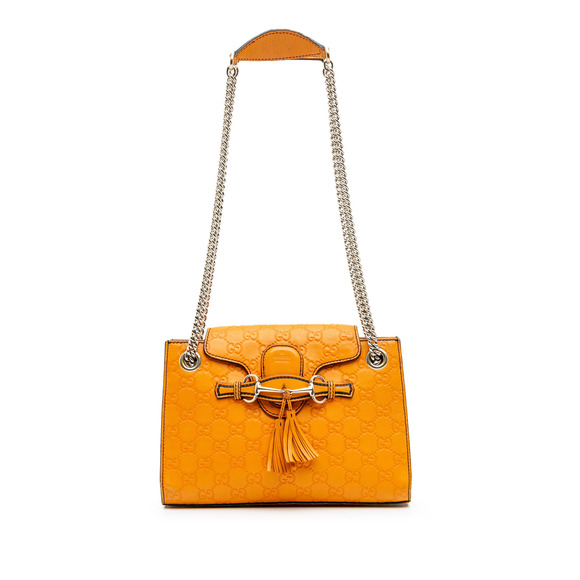 Pre-Loved Gucci Small Guccissima Emily Shoulder Bag - Picture 1 of 11